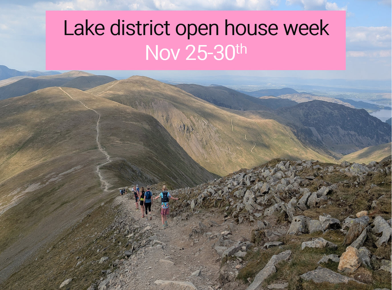 Jan 17th - 24th: Open house week
